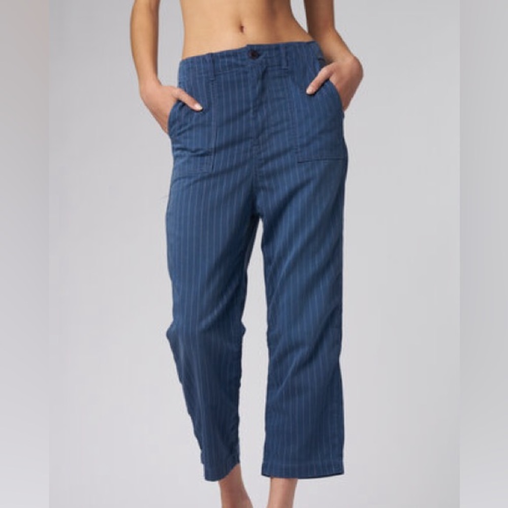 The Great Ranger Pant- indigo pinstripe size 27